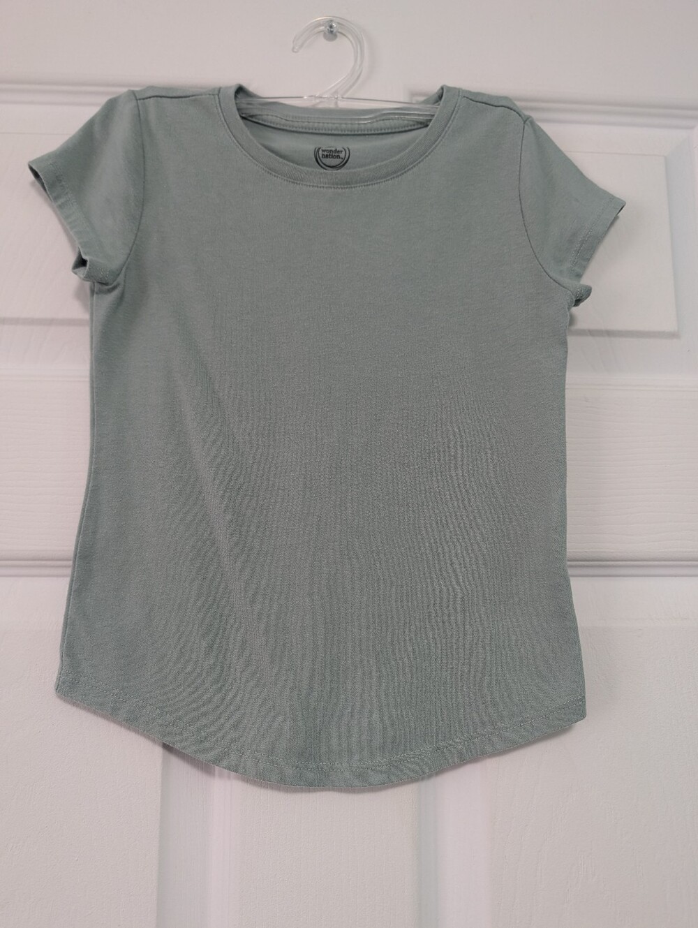 wonder nation Mint Green Short Sleeve Crewneck Tee Size 4T